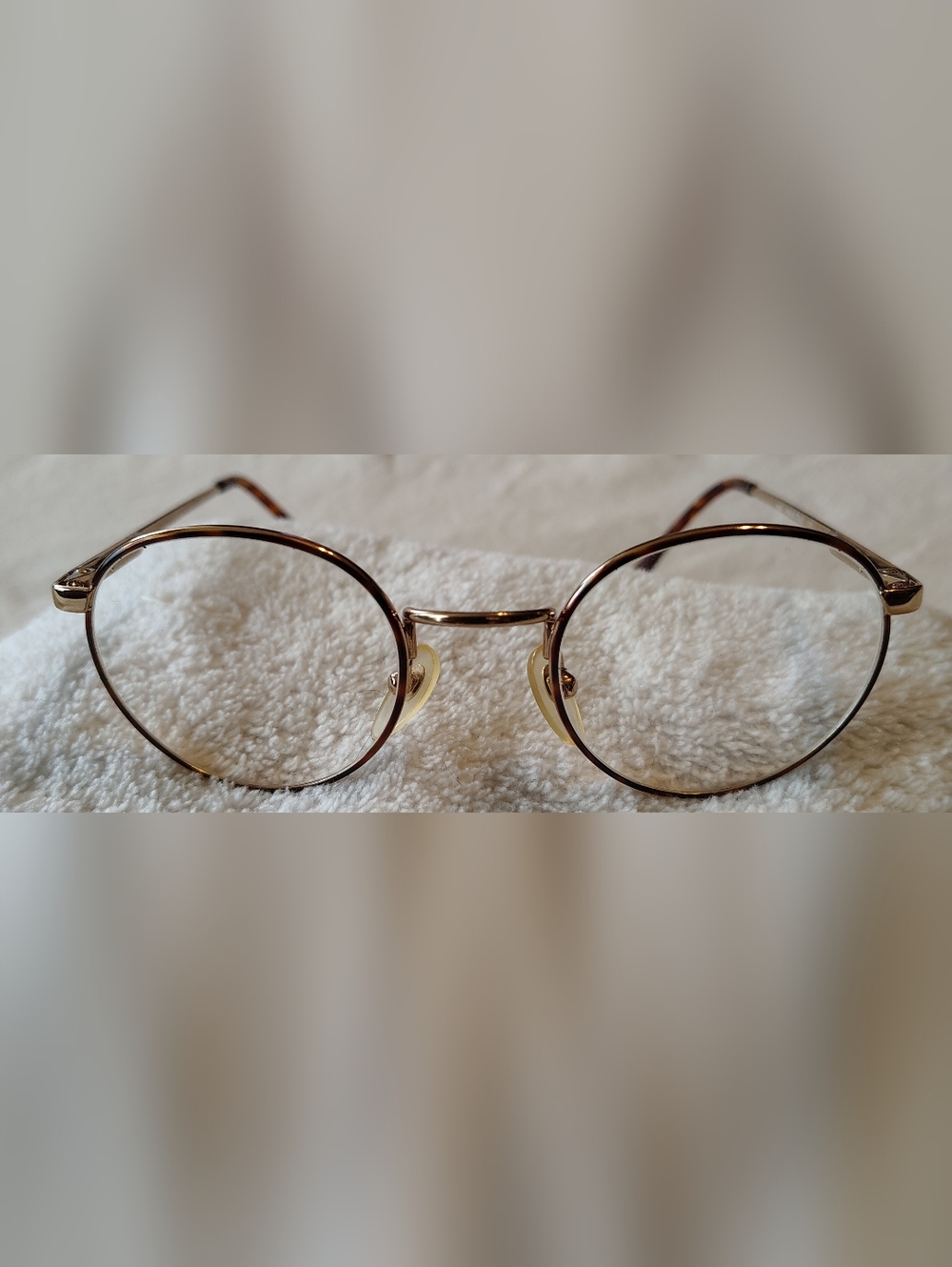 Polo Prep 200 Ralph Lauren Vintage Gold & Tortoise Shell HU9 130 Frames Italy